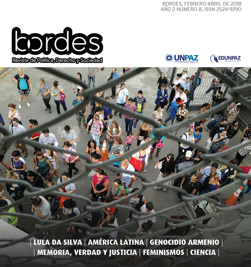 Bordes Año 2 Número 8. Febrero-abril de 2018