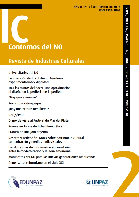 IC. CONTORNOS DEL NO-REVISTA DE INDUSTRIAS CULTURALES