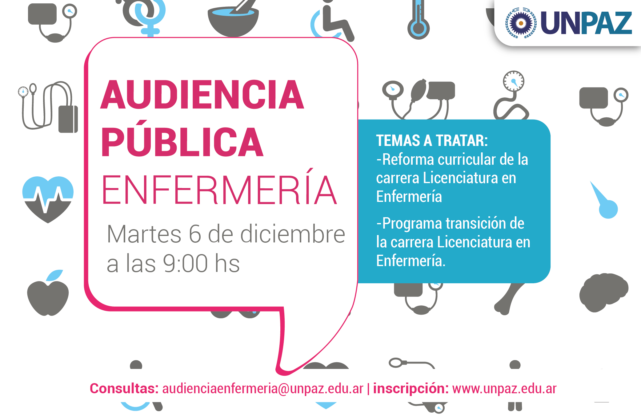 Audiencia Pública Enfermería