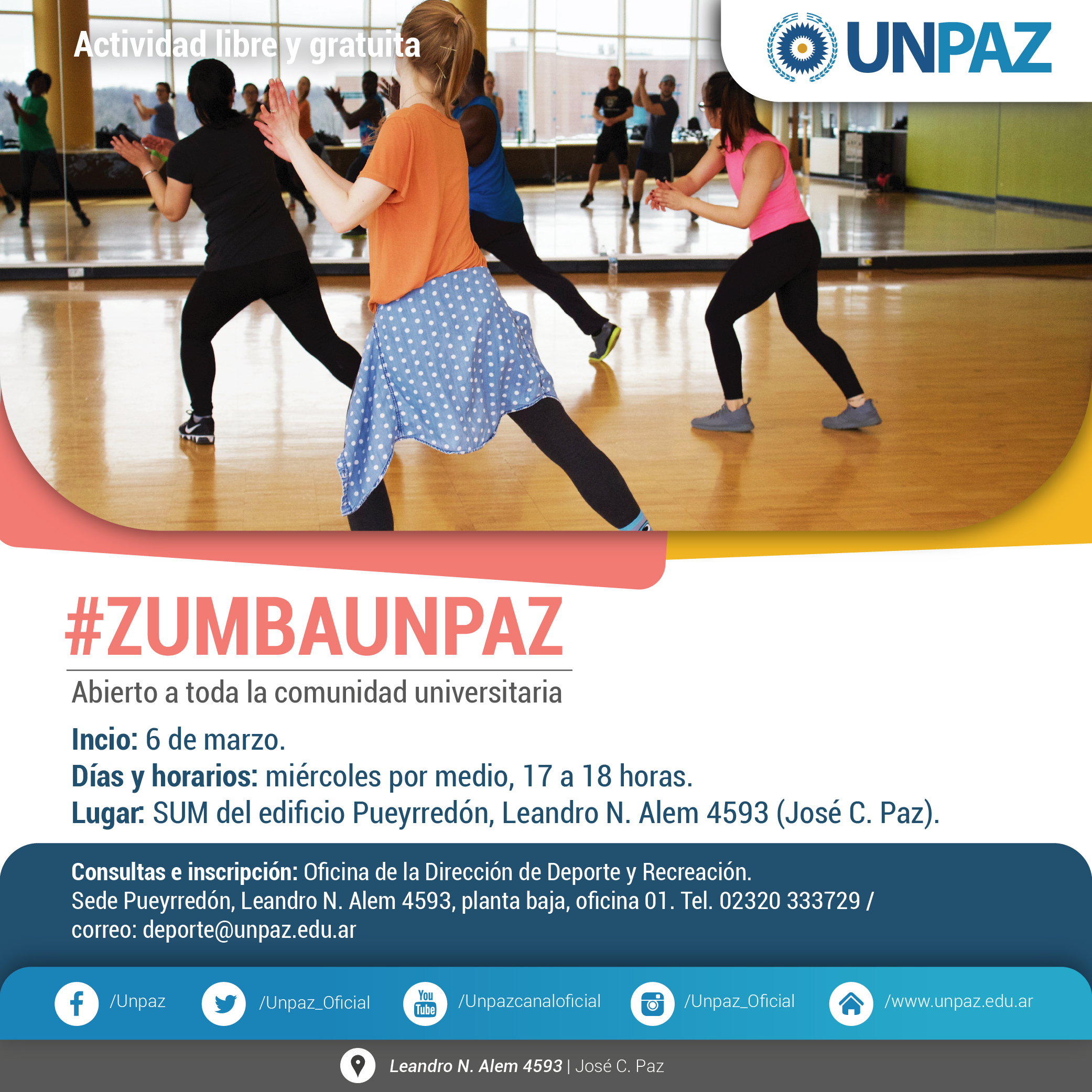 zumba UNPAZ