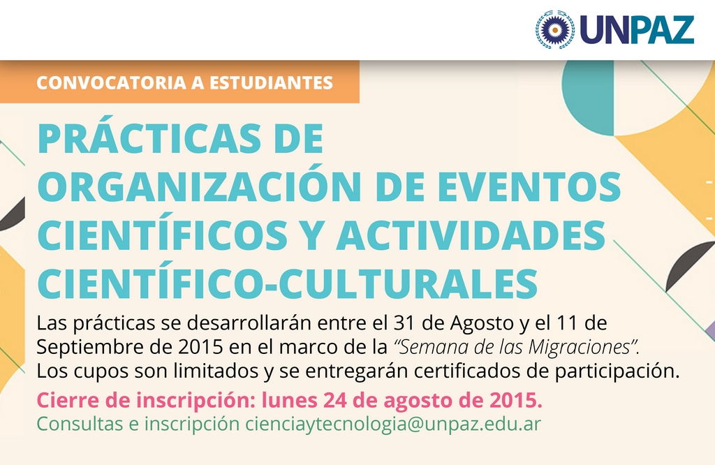 Gráfica organización de eventos