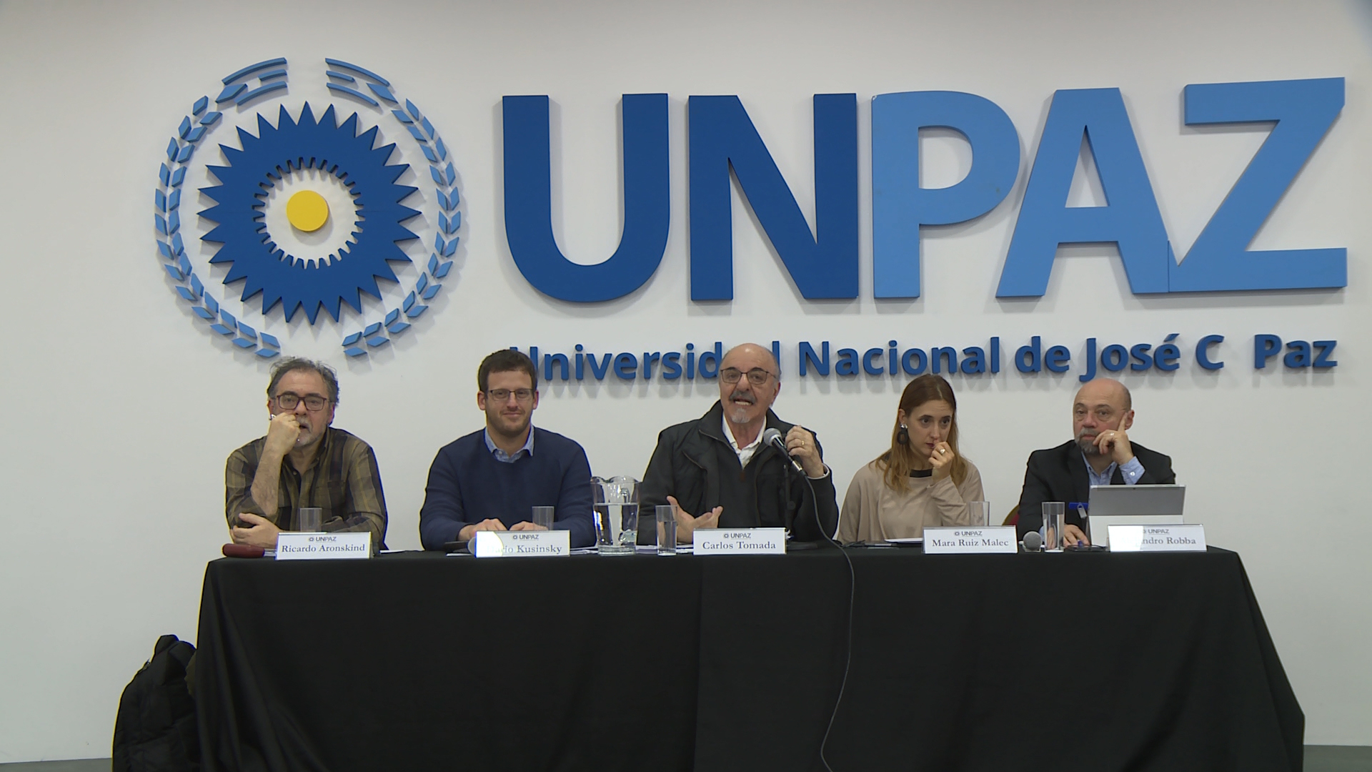 panel de cierre