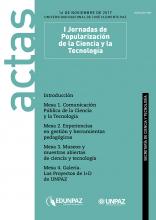 UNPAZ-Jornadas Popularización de la Ciencia